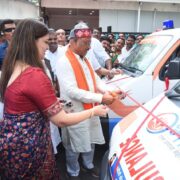 5 अतिरिक्त निःशुल्क एम्बुलेंस सेवा का शुभारम्भ