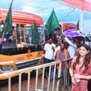 बेटियों की शिक्षा, सुरक्षा और सशक्तिकरण के लिए 5 अतरिक्त निःशुल्क बस सेवा का लोकार्पण