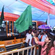 बेटियों की शिक्षा, सुरक्षा और सशक्तिकरण के लिए 5 अतरिक्त निःशुल्क बस सेवा का लोकार्पण