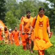 माँ नर्मदा मंदिर अमरकंटक से भोरमदेव तक 151 किलोमीटर कांवड़ यात्रा