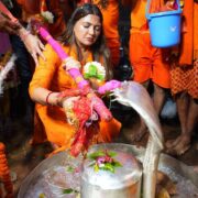 माँ नर्मदा मंदिर अमरकंटक से भोरमदेव तक 151 किलोमीटर कांवड़ यात्रा