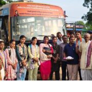 बेटियों की शिक्षा, सुरक्षा और सशक्तिकरण के लिए 5 अतरिक्त निःशुल्क बस सेवा का लोकार्पण